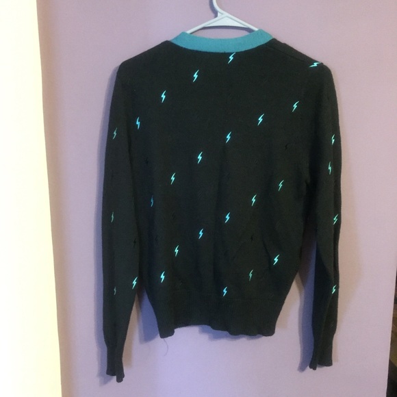 Mishka Wool Lightning Bolt Cardigan - Picture 2 of 6
